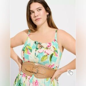 Torrid womens studded waist belt size 1X